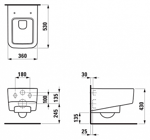 Фото — Laufen Pro S 8.2096.2.000.000.1 GROHE